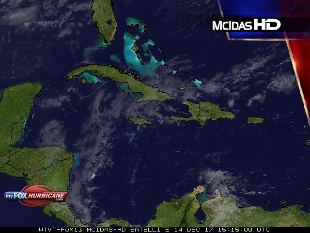Caribbean Satellite View - Exclusive McIDAS HD