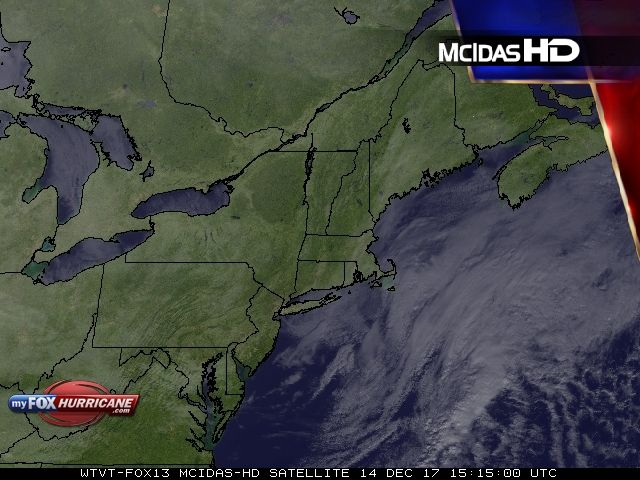 NE U.S. Satellite View - Exclusive McIDAS HD