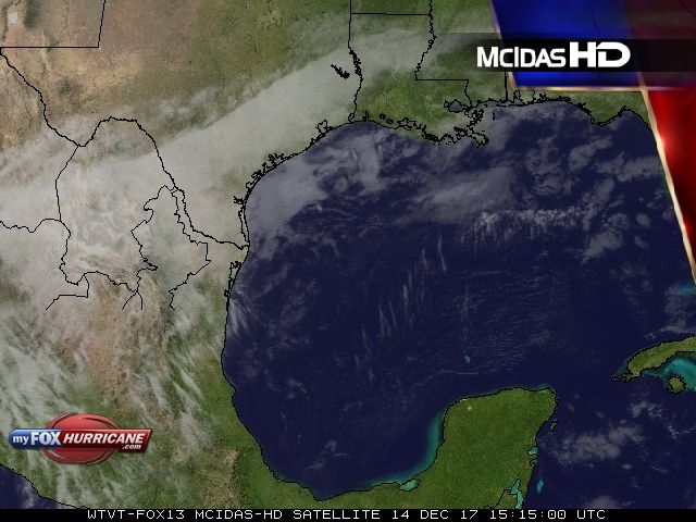 W. Gulf of Mexico Satellite View - Exclusive McIDAS HD