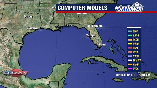 Hurricane Irma Models View