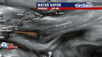Tropical Storm Isaac Water Vapor Satellite