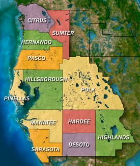 Bay Area election results map