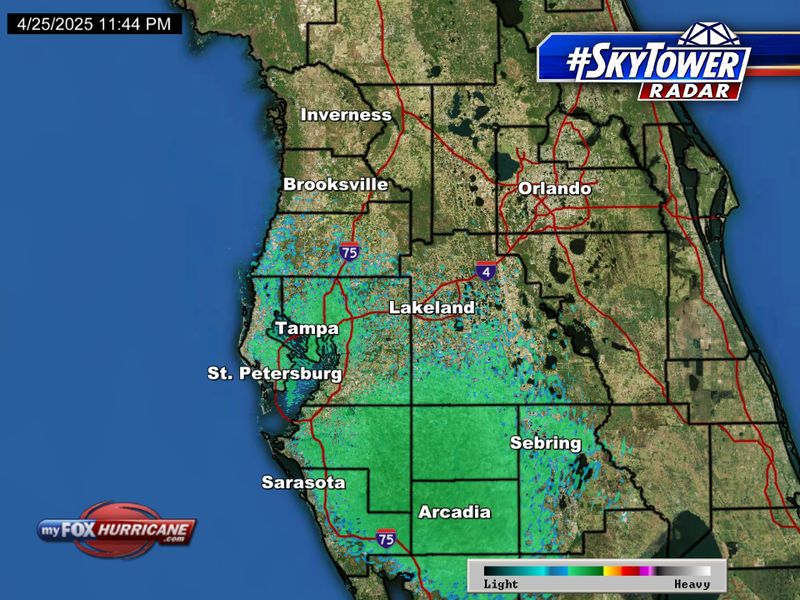 Skytower Radar Fox 13 Tampa Bay