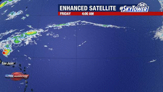 Invest 91L Enhanced IR Satellite View