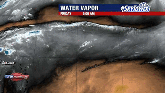 Tropical Storm Philippe Water Vapor Satellite