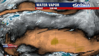 Invest 91L Water Vapor Satellite